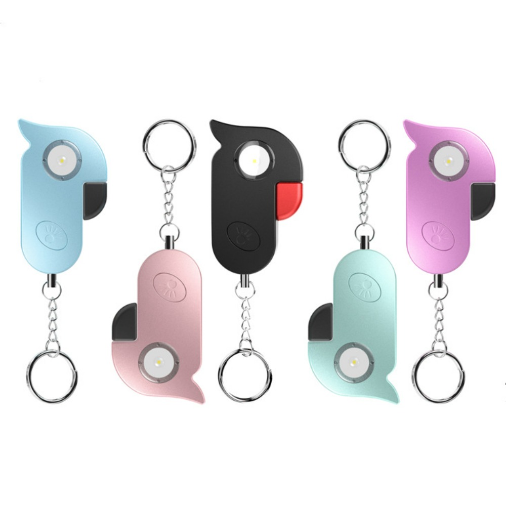 Personal Alarm Keychain - على شكل طائر مكافحة الذئب إنذار