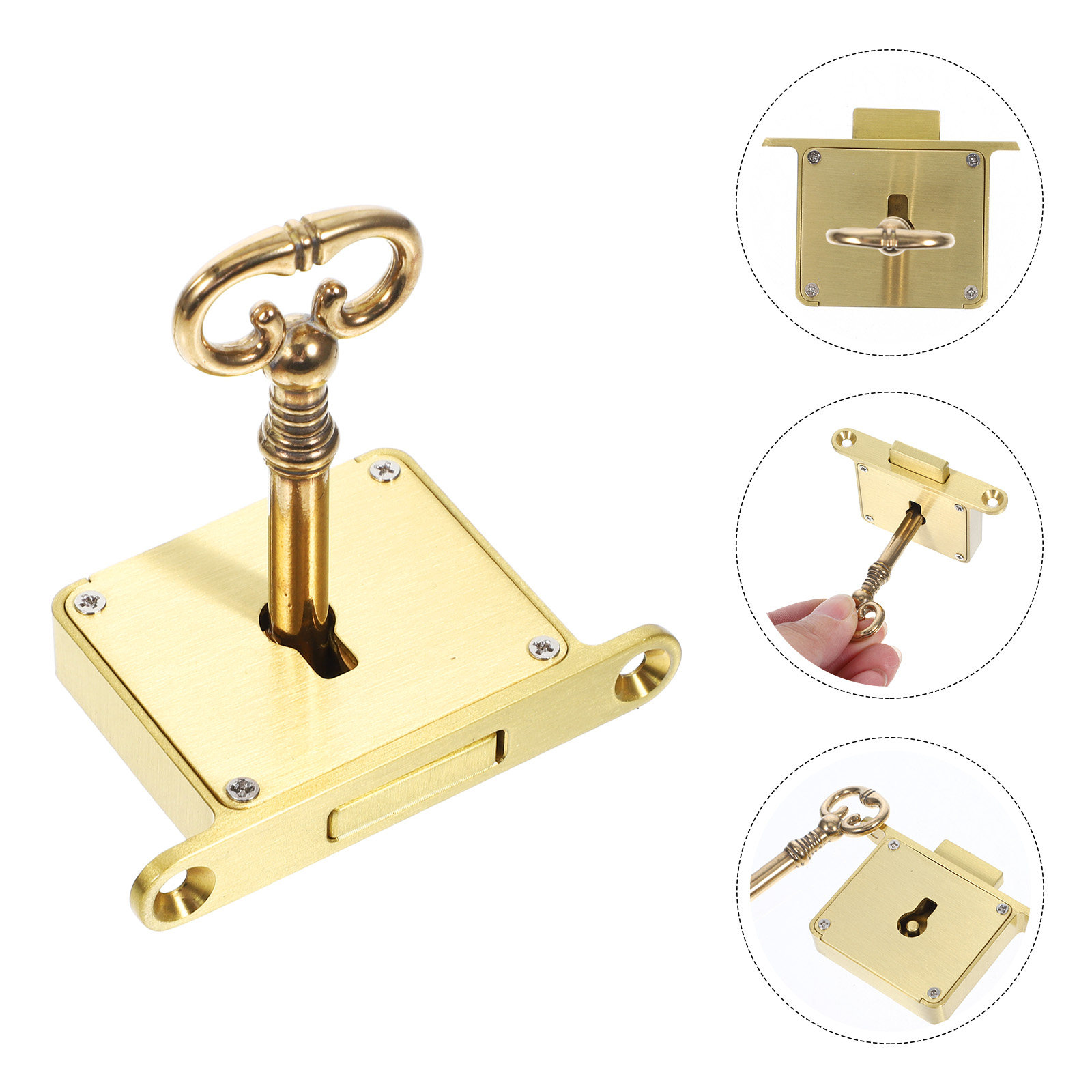 Lockbox Key Secure - مجموعة من أقفال خزائن نحاسية متينة