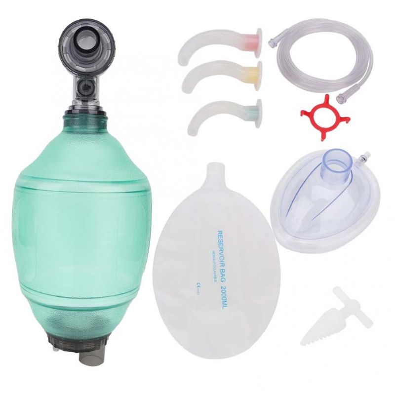 First Aid Bag Kit - الكبار ماسك إنعاش يدوي بولي كلوريد