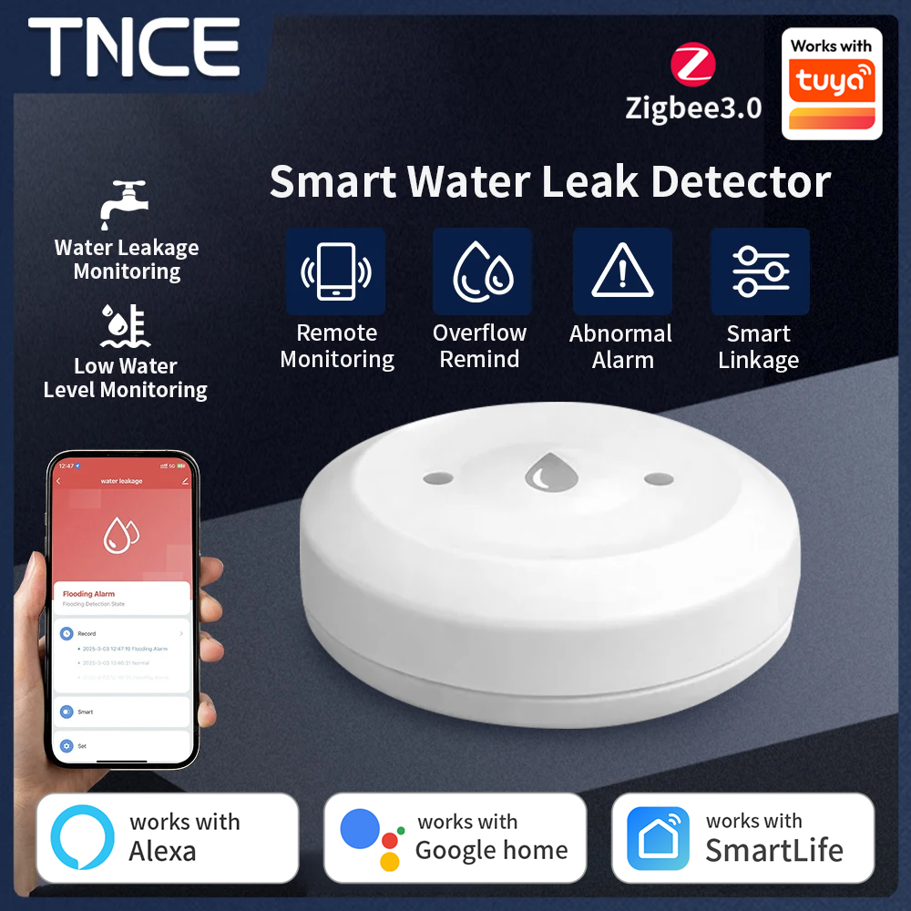 Water Alarm Sensor - جهاز استشعار تسرب المياه الذكي TNCE
