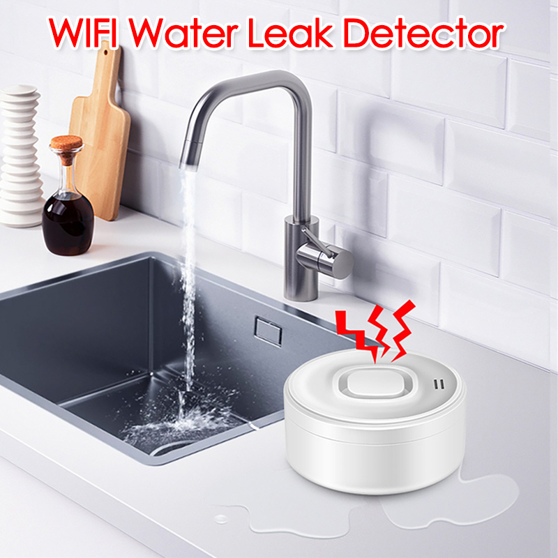 Water Alarm Sensor - كاشف تسرب المياه الذكي WIFI 100dB