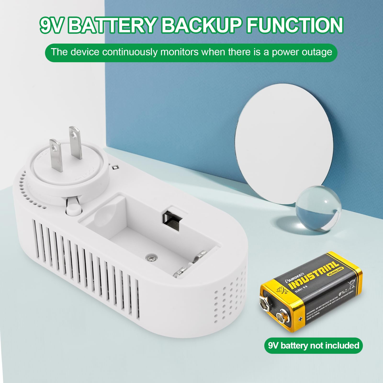 جهاز كشف الغازات القابلة للانف - مراجعة Co Detector Plug وسعره