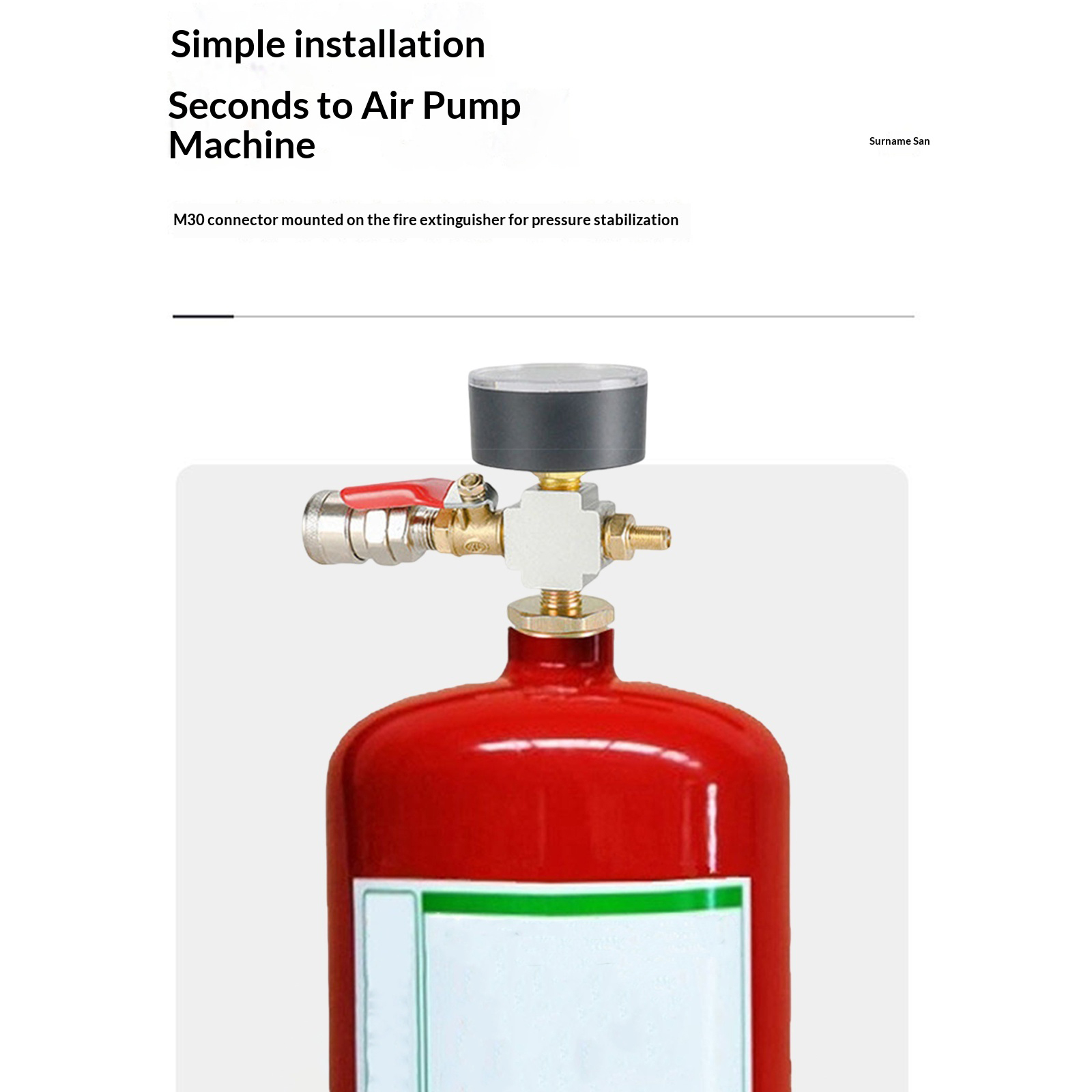 محول ضغط خزان الهواء الصغير مع - مراجعة Fire Extinguisher Small وسعره