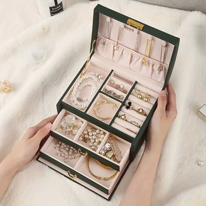 صندوق مجوهرات محمول بثلاثة أدر - مراجعة Lockbox Key Secure وسعره