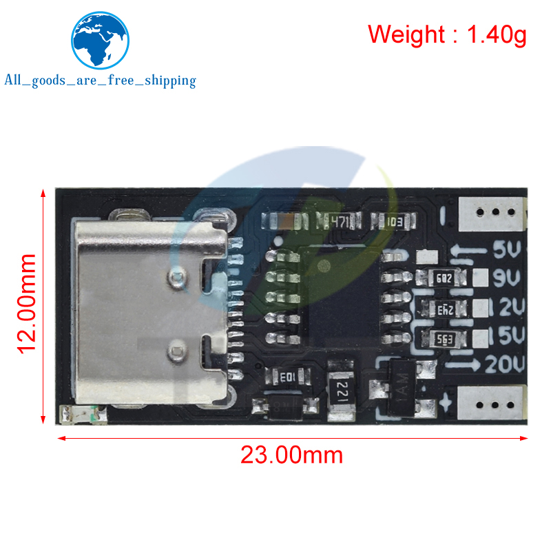 TZT Type-C PD2.0 PD3.0 9 فولت  - مراجعة Co Detector Plug وسعره