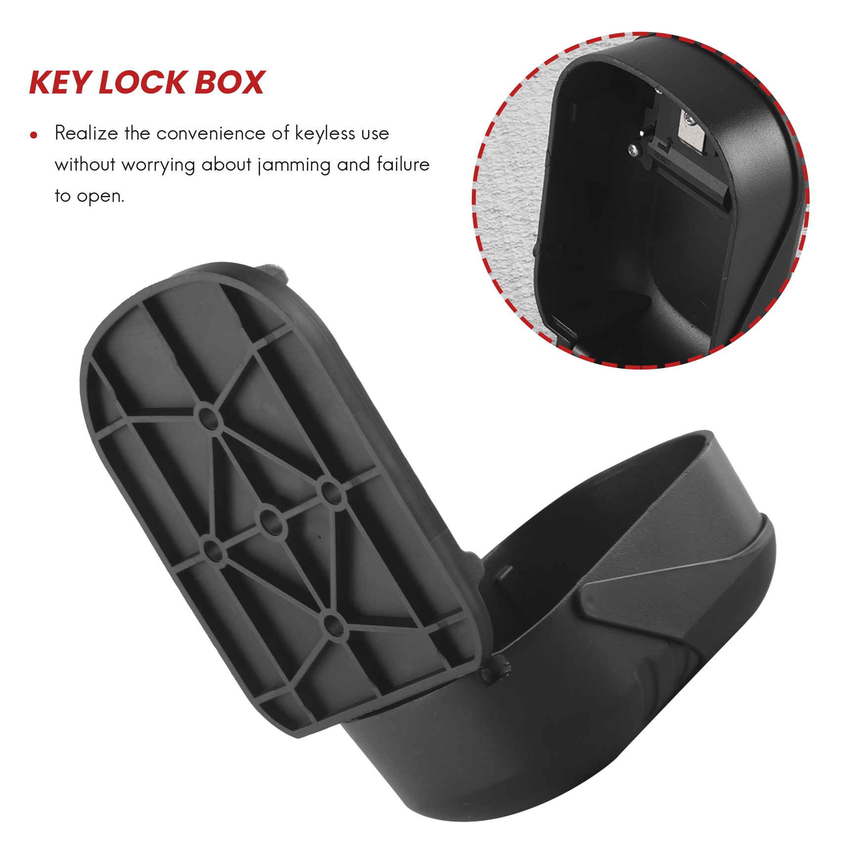 B27B مفتاح اقفال الصناديق جدار - مراجعة Lockbox Key Secure وسعره