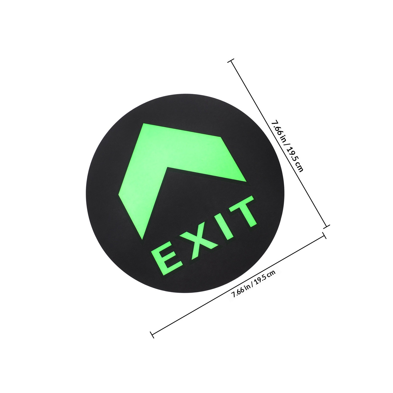 5 قطع من لافتات الخروج المضيئة - مراجعة Emergency Exit Sign وسعره