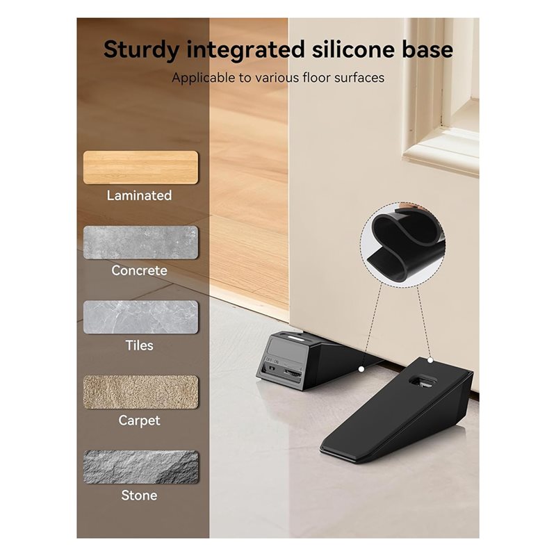 AB34-جهاز إنذار لمنع دخول الأش - مراجعة Door Stop Alarm وسعره