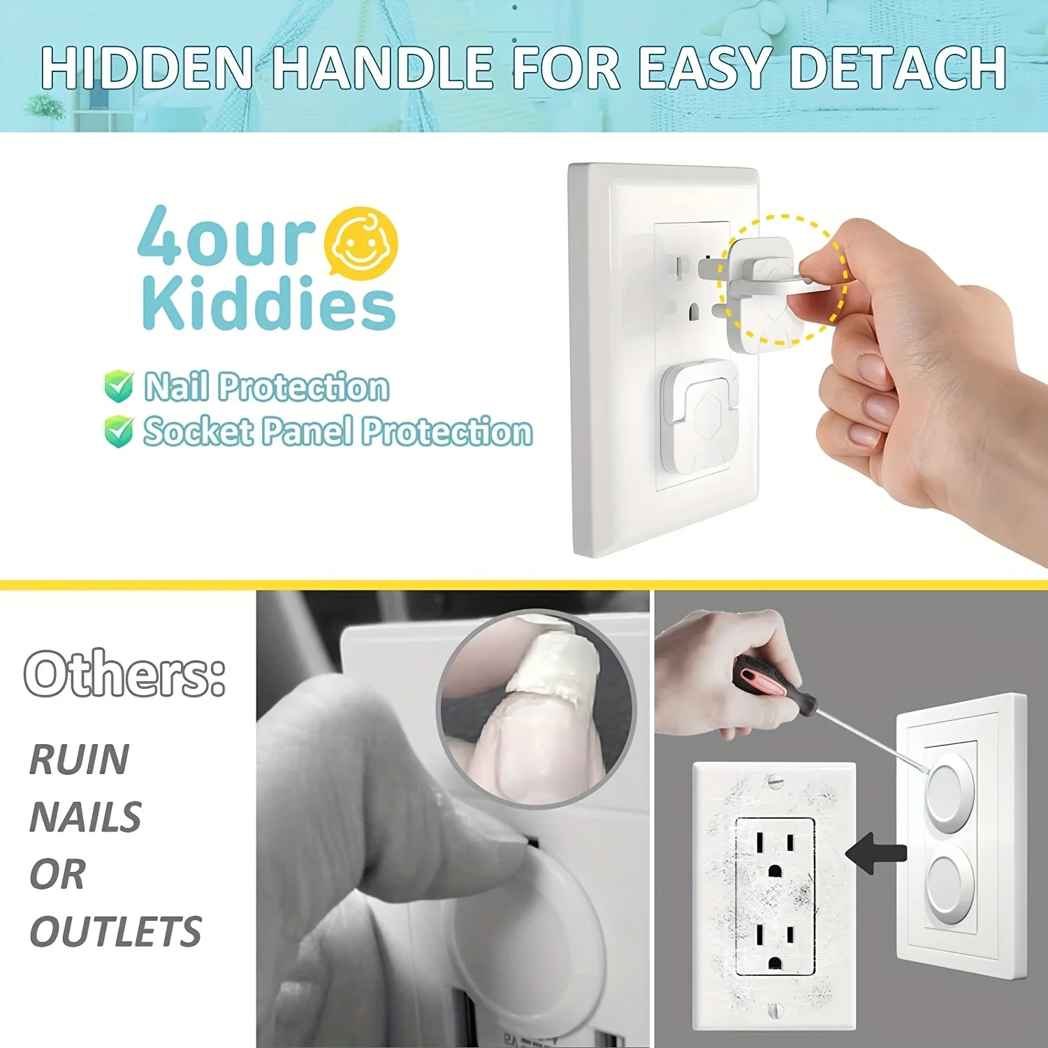 غطاء حماية مقابس كهربائية للأط - مراجعة Outlet Cover Baby وسعره