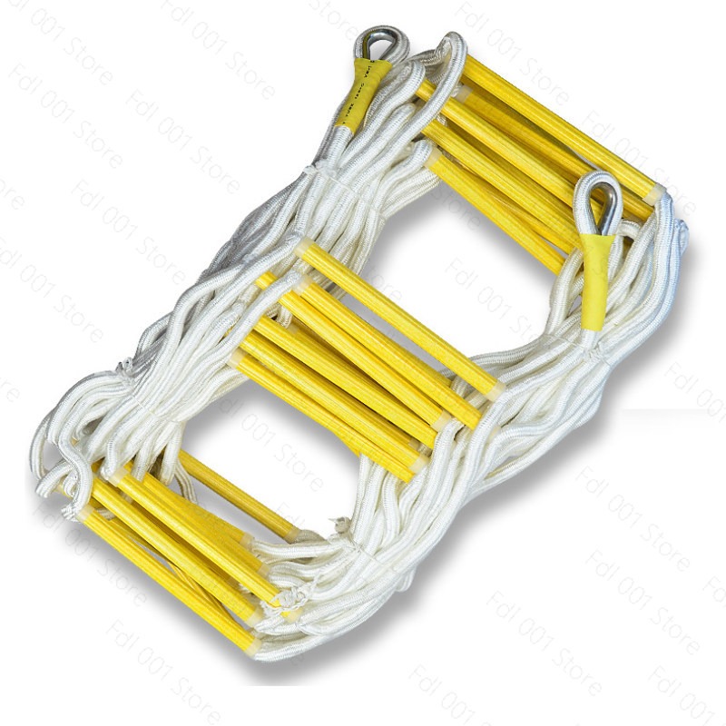 سلم حبال إنقاذ بطول 15 متر لله - مراجعة Fire Escape Ladder وسعره