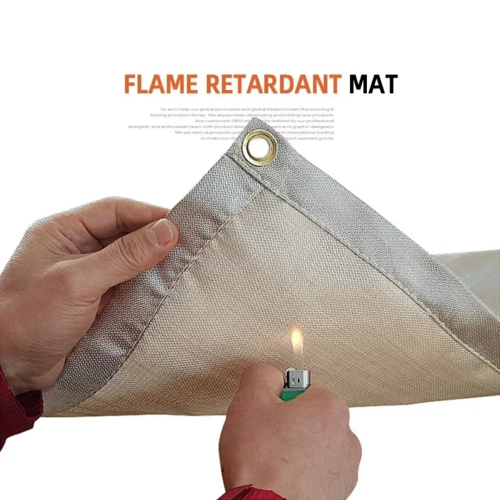 بطانية حماية من الحرارة العالي - مراجعة Fire Blanket Kitchen وسعره