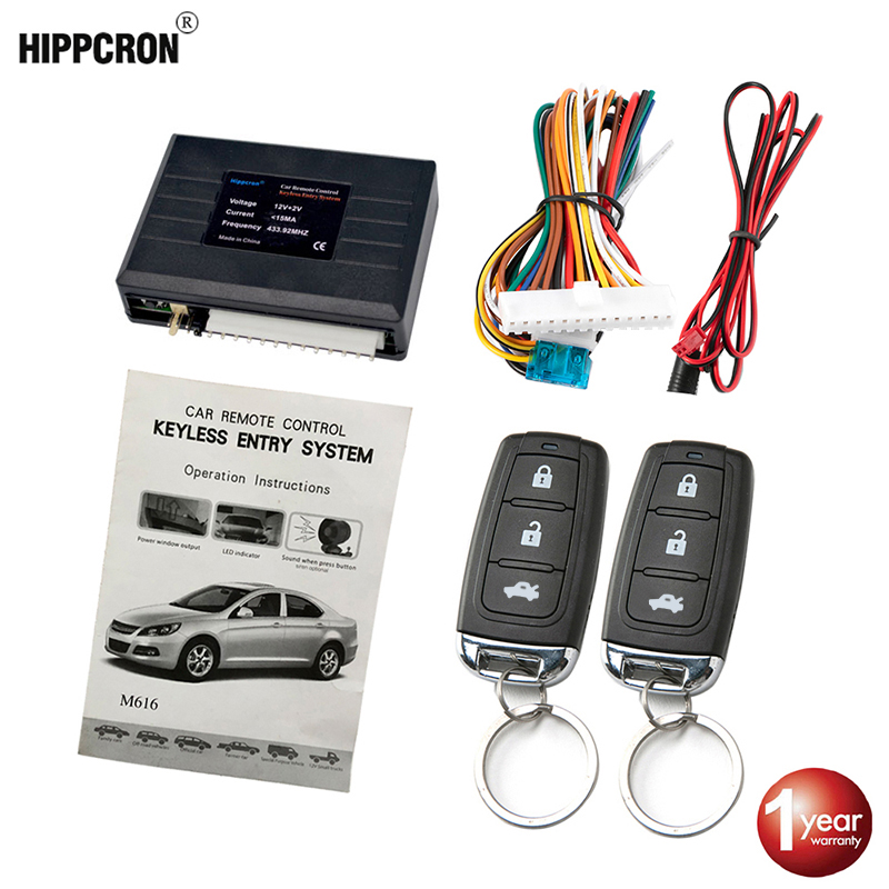 Hippcron سيارة قفل أبواب مركزي - مراجعة Door Stop Alarm وسعره