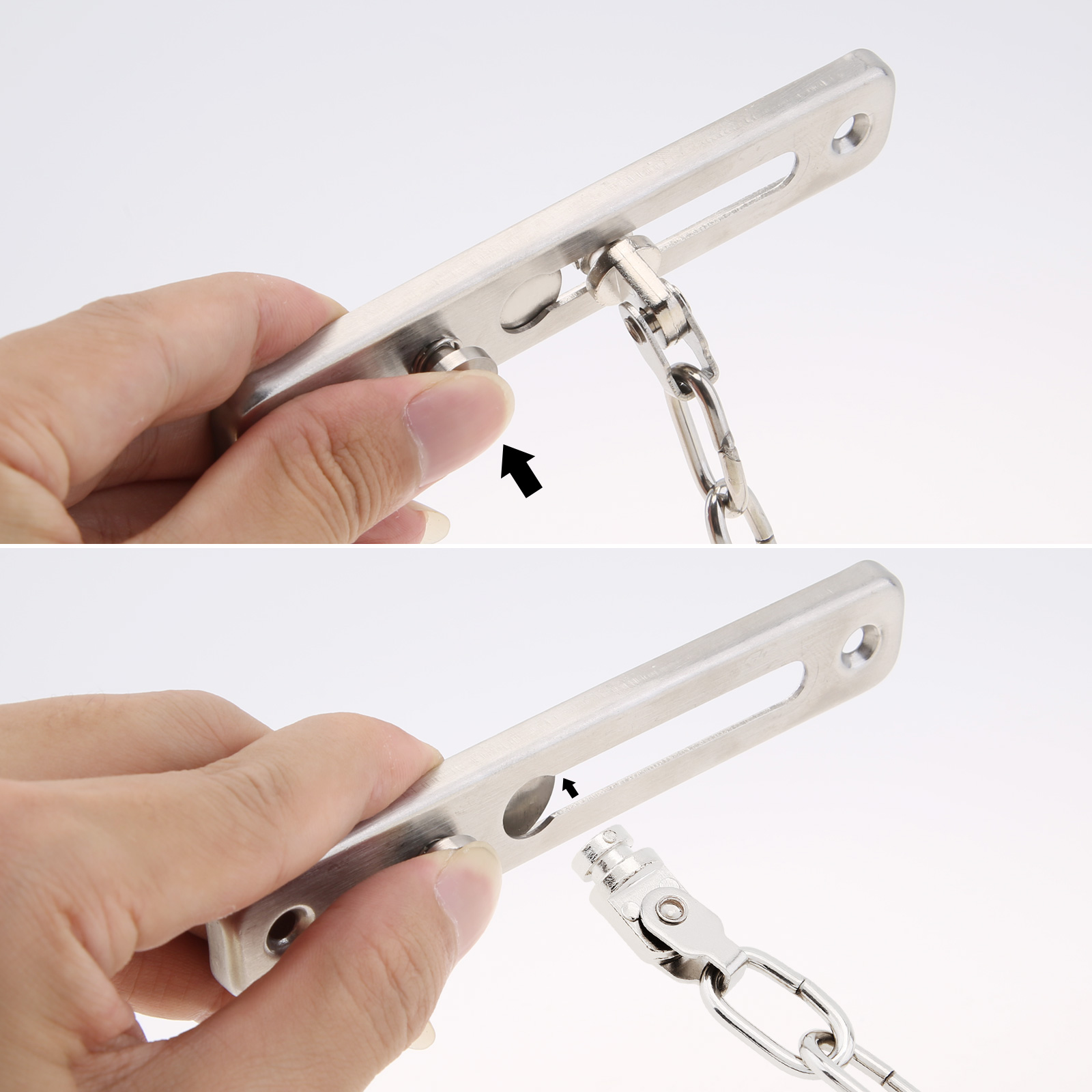 قفل سلسلة أمان صلب للباب المنز - مراجعة Security Chain Door وسعره