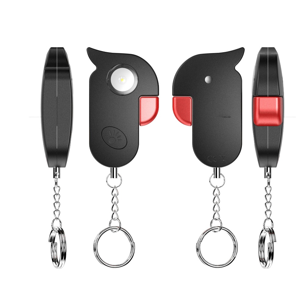 على شكل طائر مكافحة الذئب إنذا - مراجعة Personal Alarm Keychain وسعره