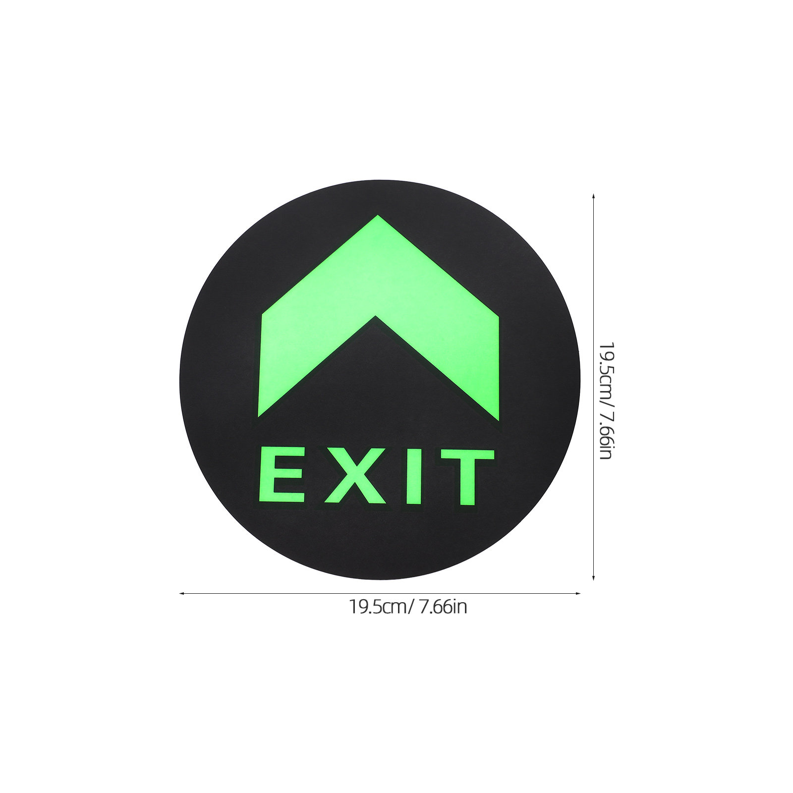 5 قطع من ملصقات علامات الخروج  - مراجعة Emergency Exit Sign وسعره