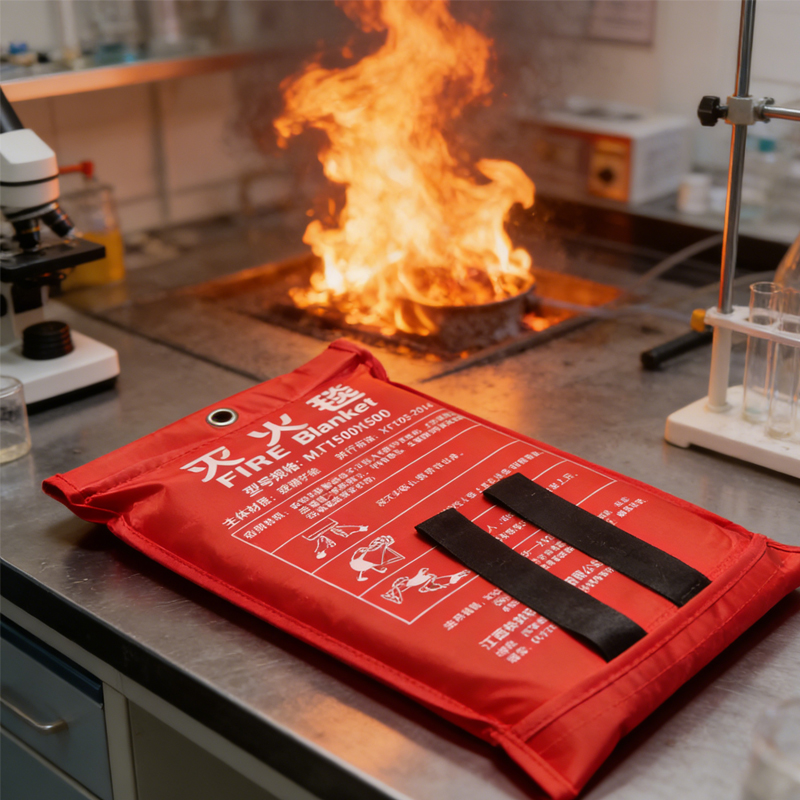 بطانية حريق للطوارئ من الألياف - مراجعة Fire Blanket Kitchen وسعره