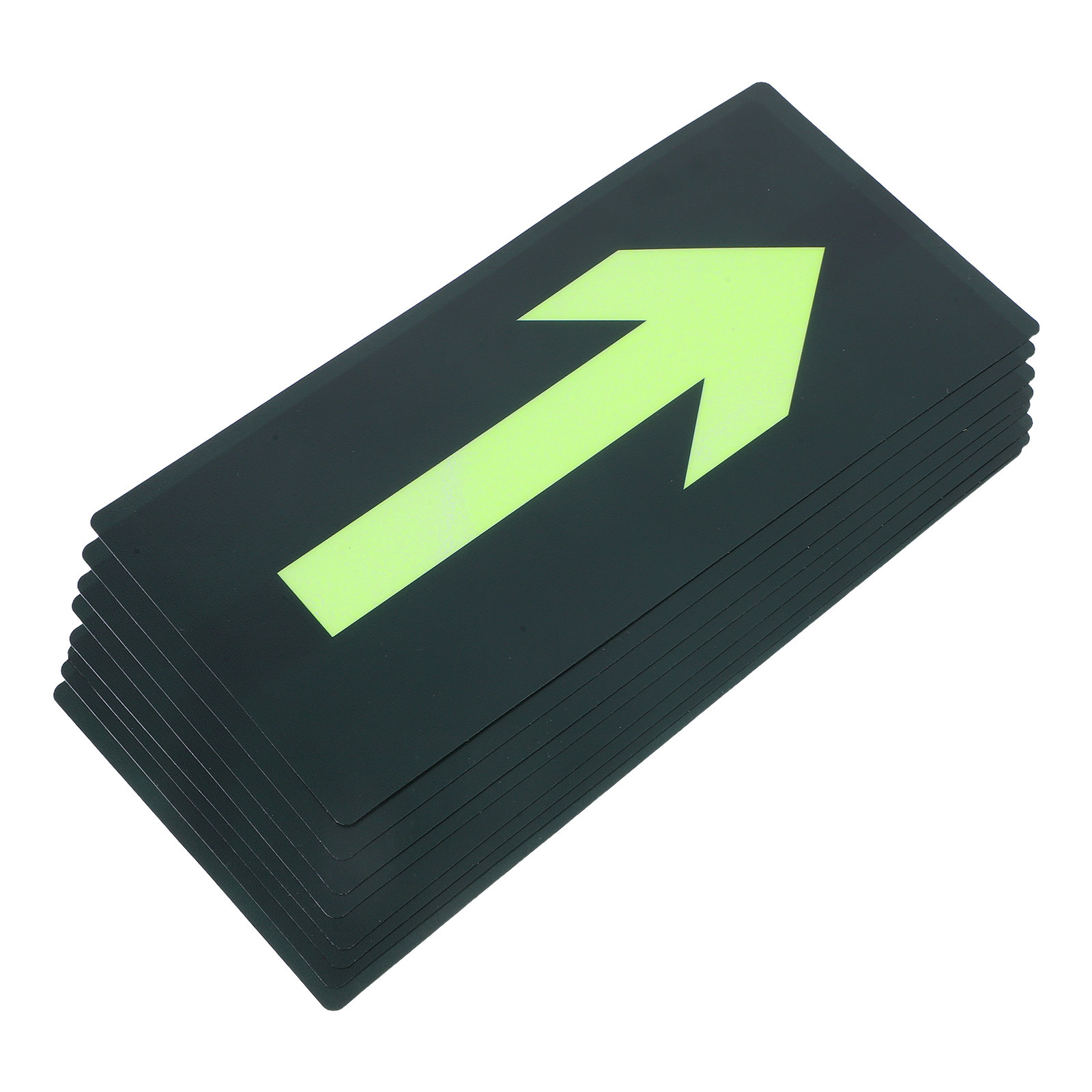 8 قطع ملصقات إرشادية للخروج في - مراجعة Emergency Exit Sign وسعره