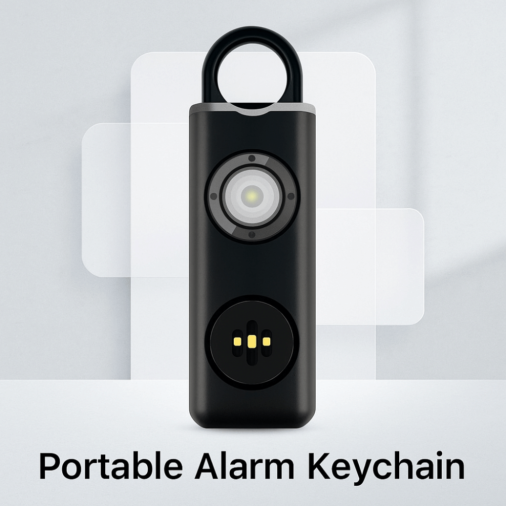 جهاز إنذار شخصي عالي الصوت 130 - مراجعة Personal Alarm Keychain وسعره