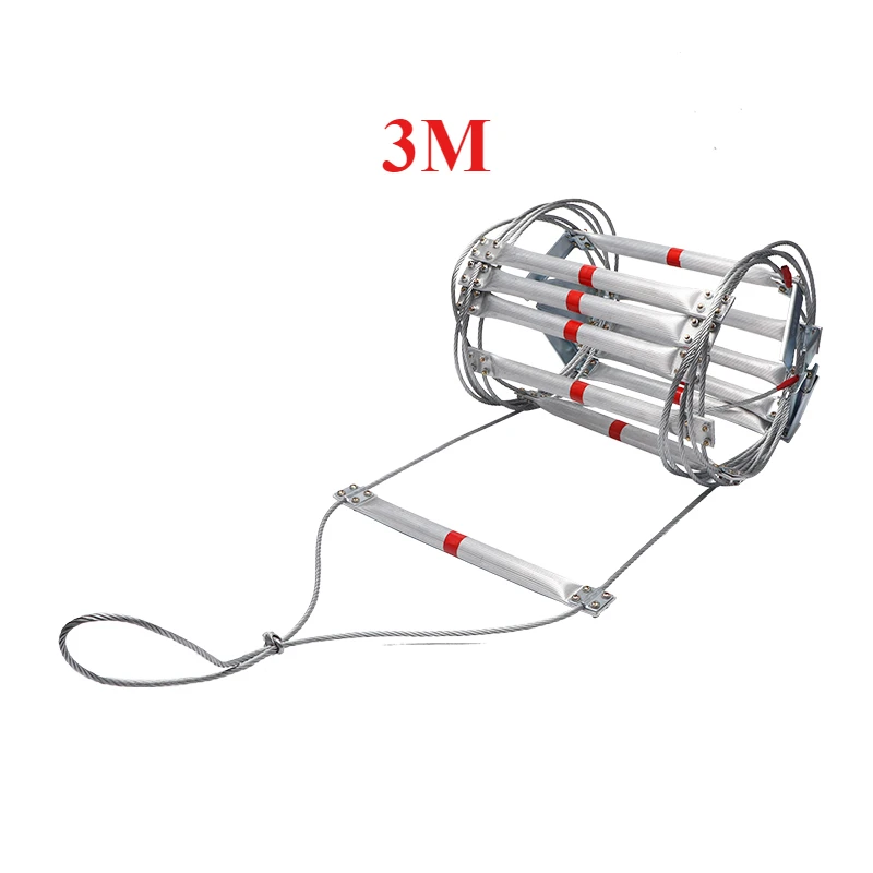 سلم حبال ناعم متين من 3M، سلم  - مراجعة Fire Escape Ladder وسعره