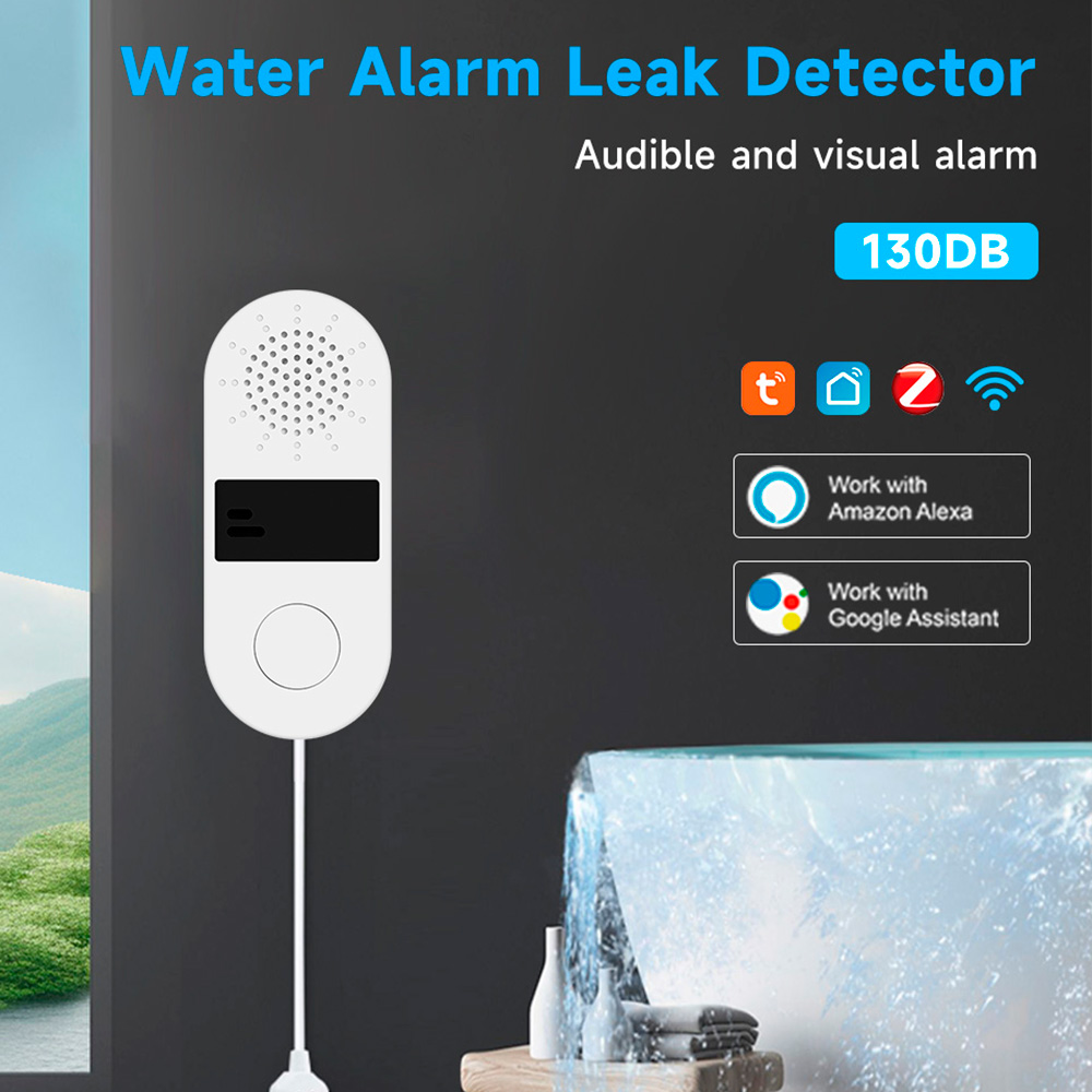 كاشف تسرب المياه Tuya WiFi مع  - مراجعة Water Alarm Sensor وسعره