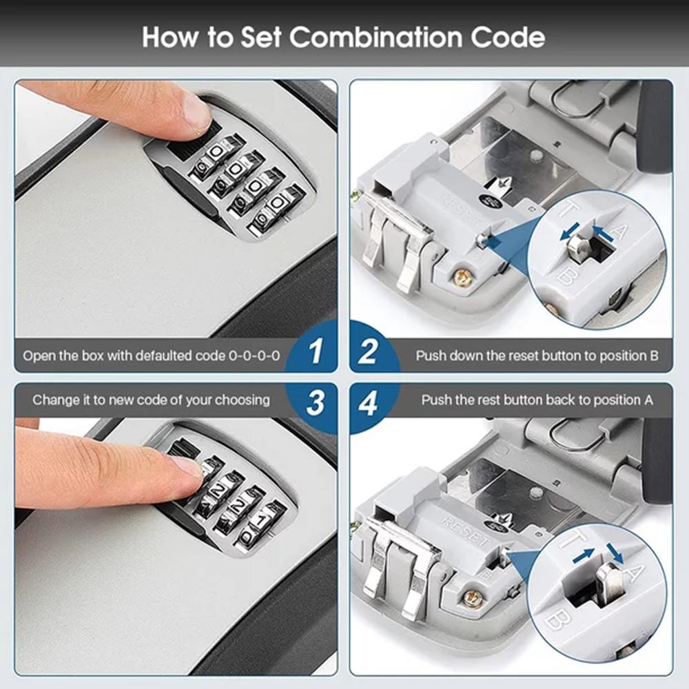 الحائط مفتاح صندوق تخزين المحم - مراجعة Lockbox Key Secure وسعره