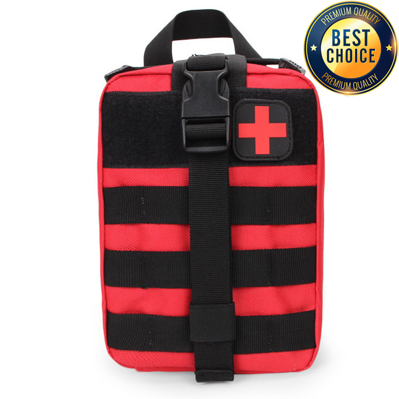 مول التكتيكية الإسعافات الأولي - مراجعة First Aid Bag Kit وسعره