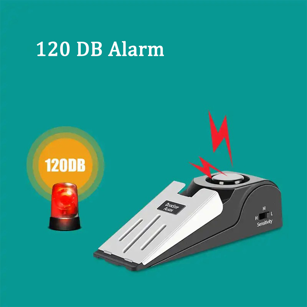 نظام إيقاف ضد السرقة ، على شكل - مراجعة Door Stop Alarm وسعره