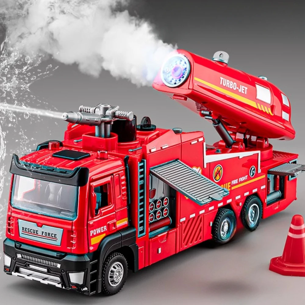 مقياس 1:32 رذاذ الماء شاحنة مط - مراجعة Fire Escape Ladder وسعره